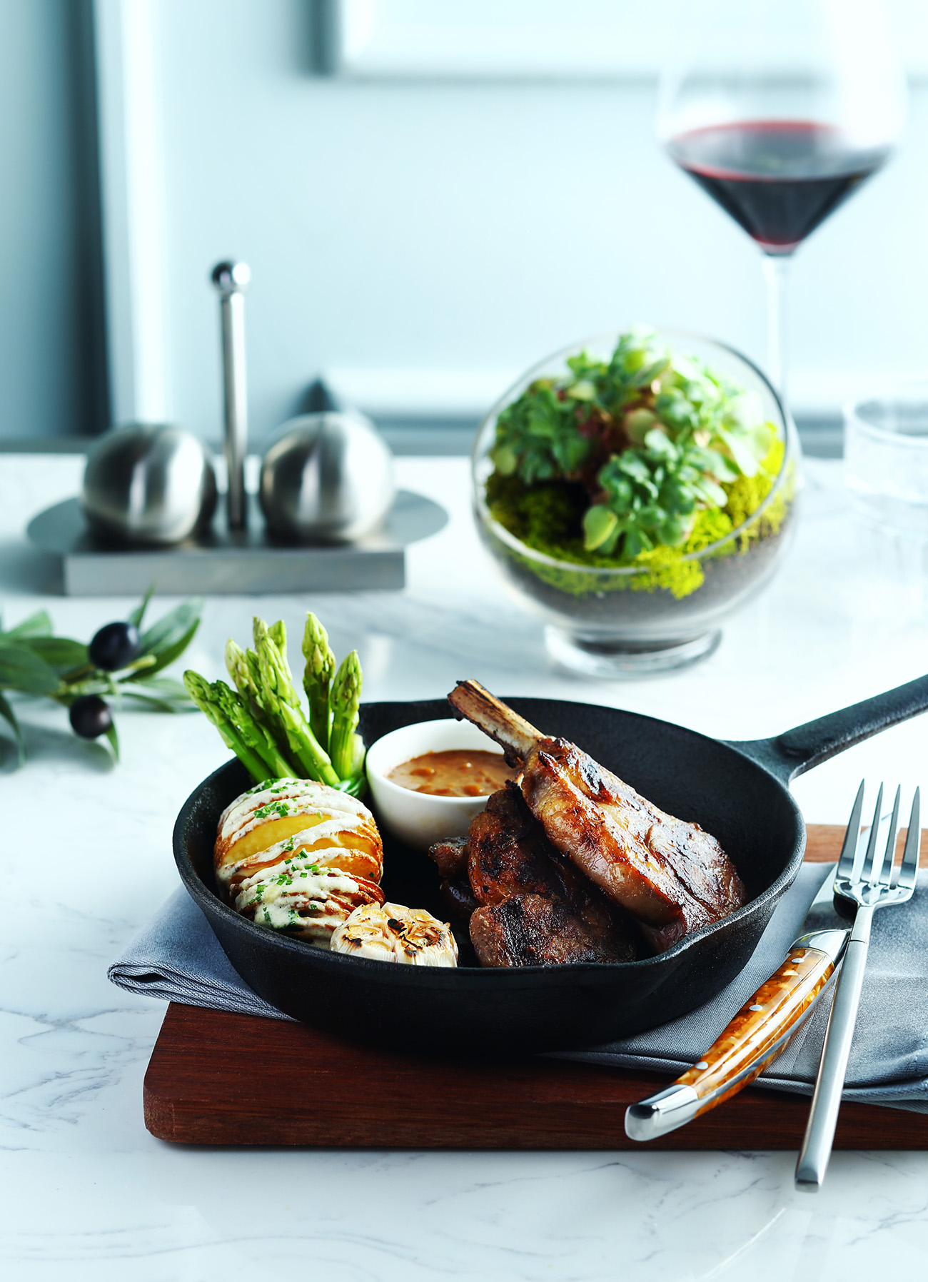 Sườn cừu nướng - Bistecca Restaurant