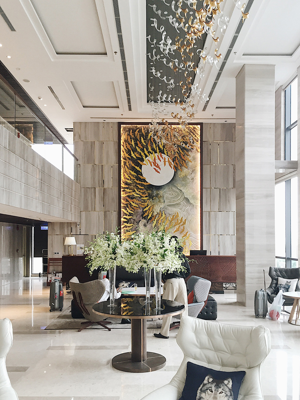 Sảnh khách sạn New Orient Danang